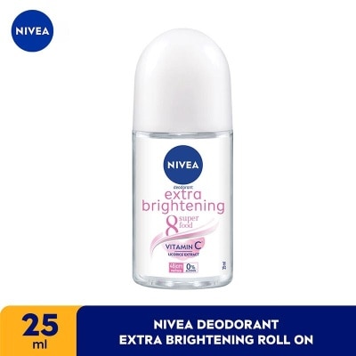 NIVEA Nivea Deodorant Roll On Extra Brightening 25ml