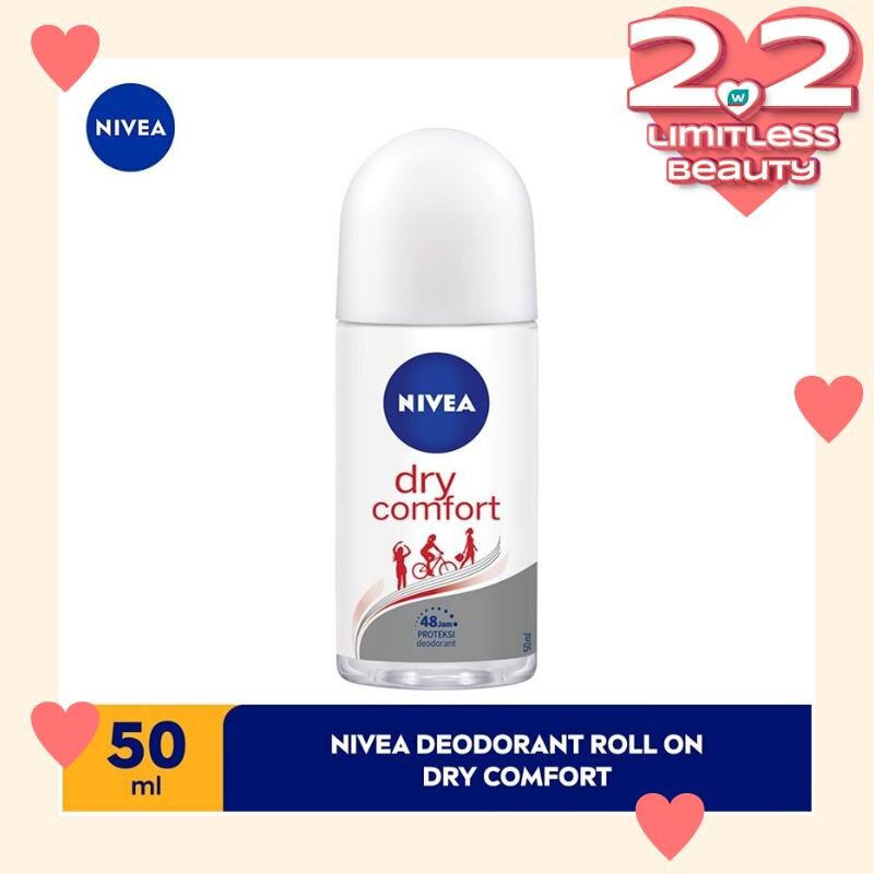 Promo Harga Nivea Deo Roll On Dry Comfort 50 ml - Watsons