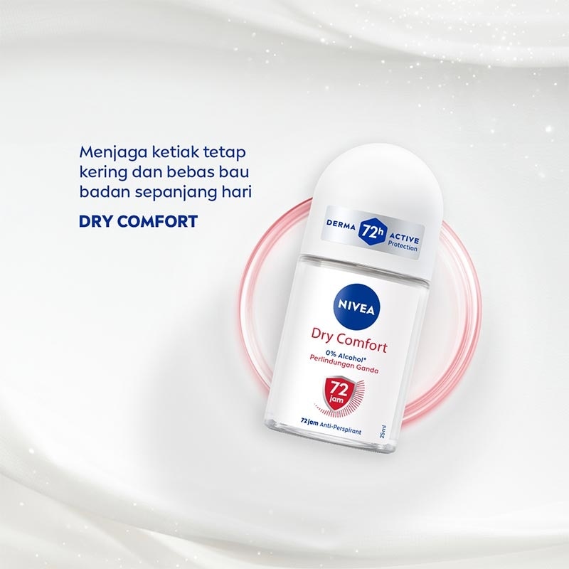 Nivea Deodorant Roll On Dry Comfort 25ml