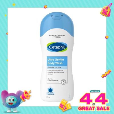 CETAPHIL - Cetaphil Ultra Gentle Body Wash 500ml