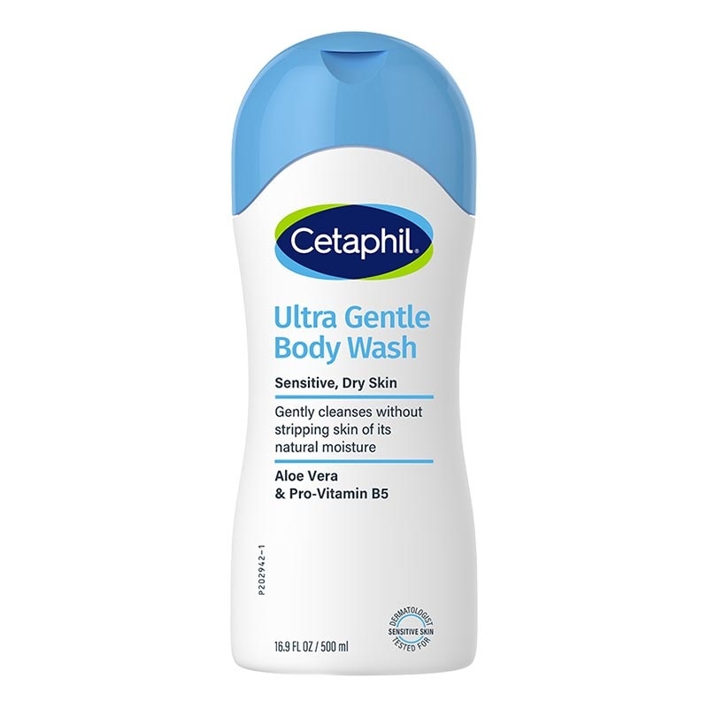Cetaphil Ultra Gentle Body Wash - Fragrance Free, (Sensitive, Dry Skin) 500ml image