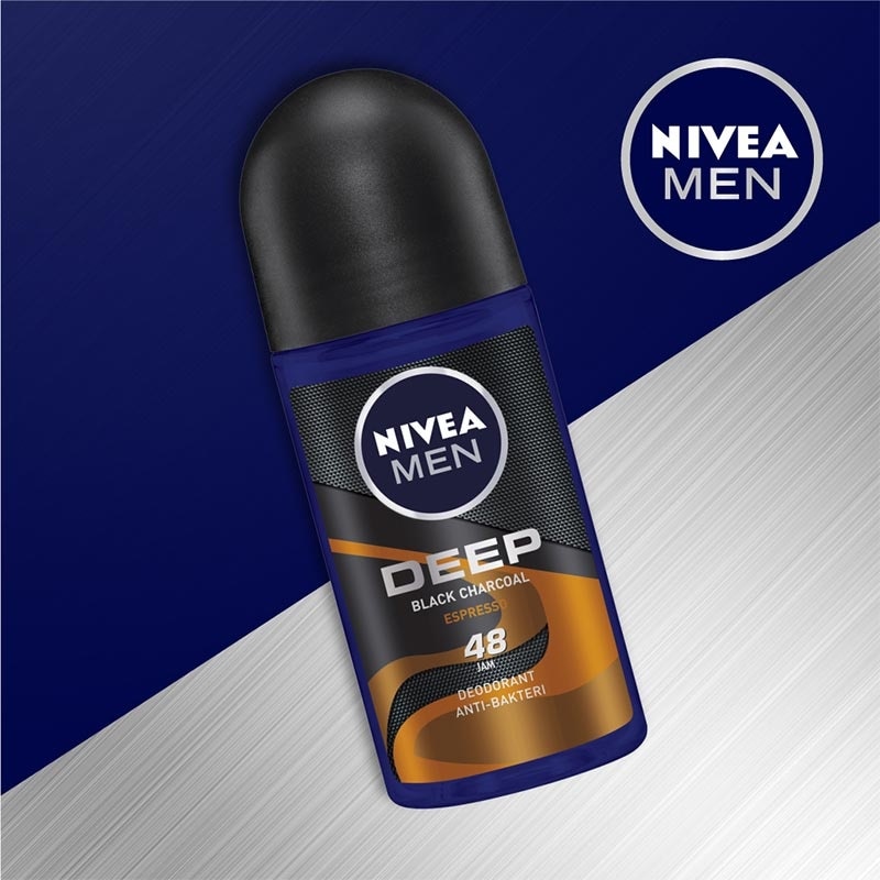 Deep Black Charcoal Deodorant 50ml