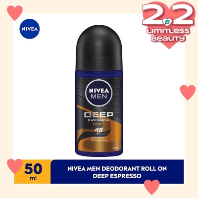 NIVEA Deep Black Charcoal Deodorant 50ml