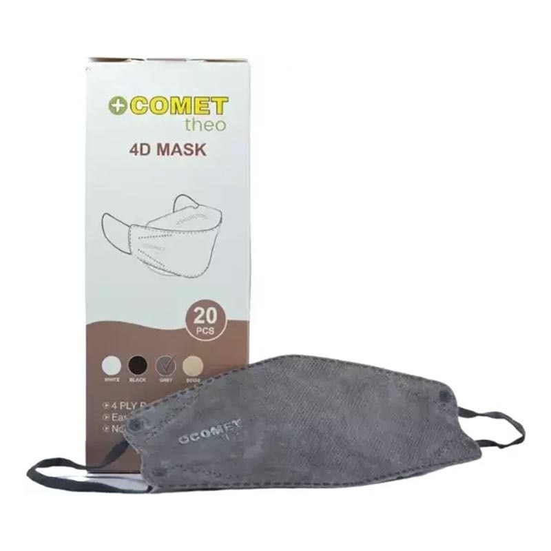 *COMET THEO 4DMASK 20'S GREY