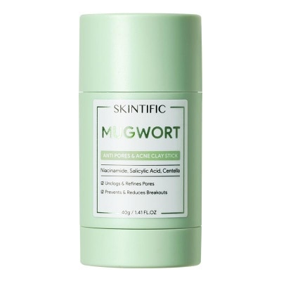 SKINTIFIC Skintific Mugwort Anti Pores & Acne Clay Stick 40g 