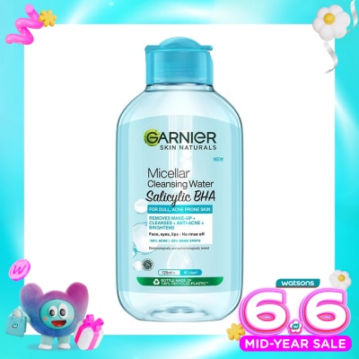 GARNIER - Garnier Micellar Cleansing Water Salicylic BHA 125ml