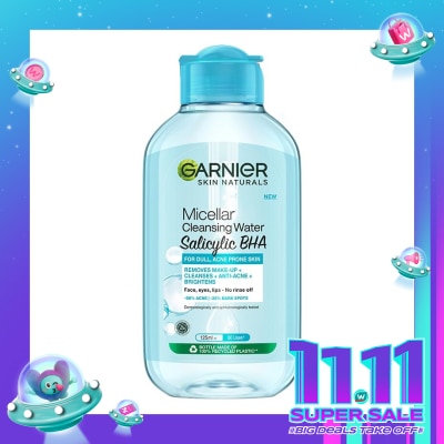 GARNIER Garnier Micellar Cleansing Water Salicylic BHA 125ml