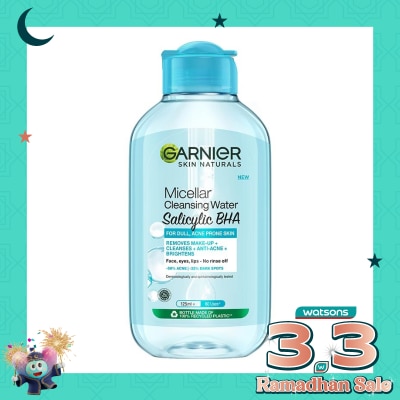 GARNIER Garnier Micellar Cleansing Water Salicylic BHA 125ml