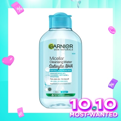 GARNIER Garnier Micellar Cleansing Water Salicylic BHA 125ml