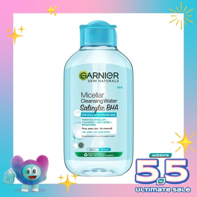 GARNIER - Garnier Micellar Cleansing Water Salicylic BHA 125ml