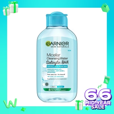 GARNIER Garnier Micellar Cleansing Water Salicylic BHA 125ml
