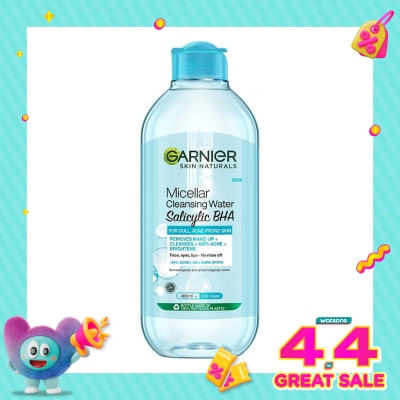 GARNIER - Garnier Micellar Cleansing Water Salicylic BHA 400ml