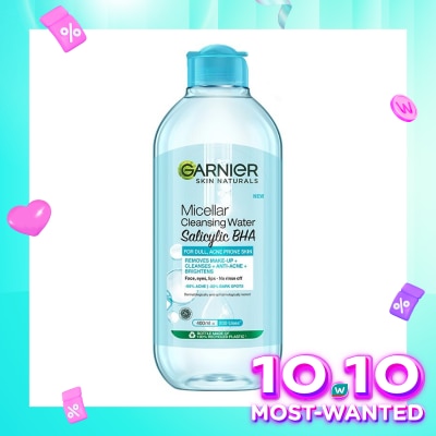 GARNIER Garnier Micellar Cleansing Water Salicylic BHA 400ml