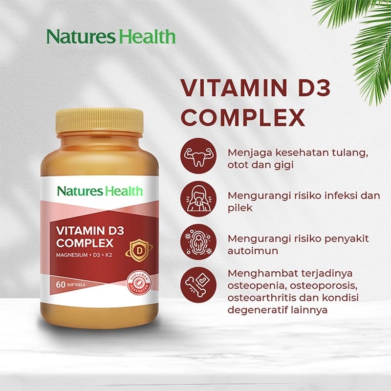 Vitamin D3 Complex Softgel 60'S
