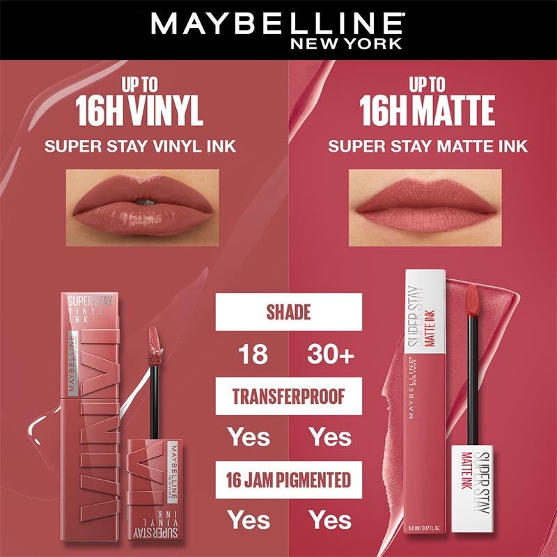 Maybelline Superstay Vinyl Ink Tint Lip 61 Risky