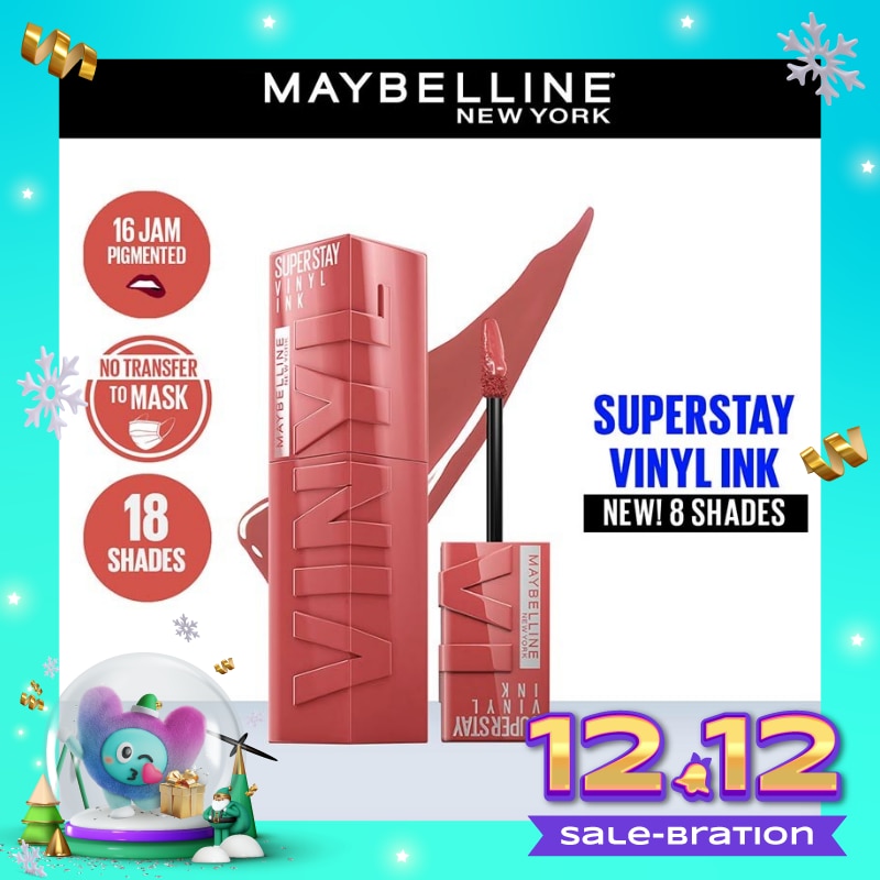 MAYBELLINE Superstay Vinyl Ink Tint Lip 62 Irresistible