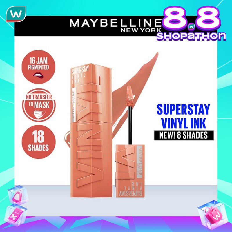 Maybelline Superstay Vinyl Ink  63 Intriguing