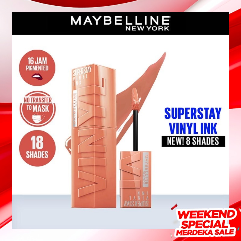 MAYBELLINE Maybelline Superstay Vinyl Ink  63 Intriguing