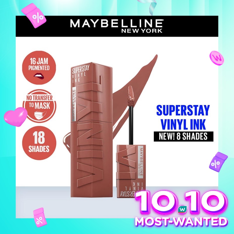 Superstay Vinyl Ink Tint Lip 120 Punchy