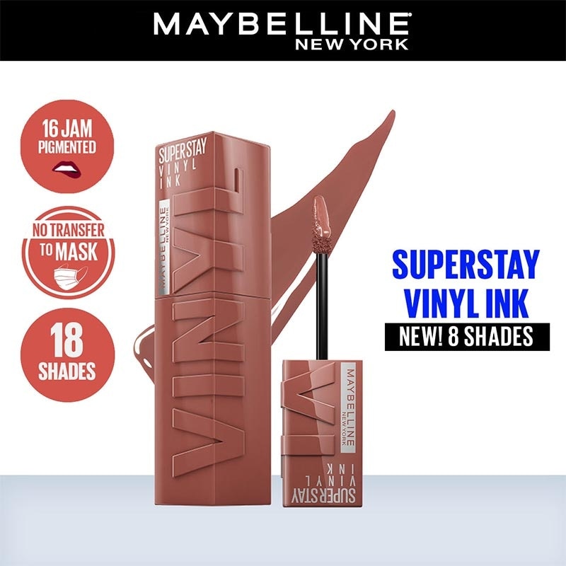 MAYBELLINE Maybelline Superstay Vinyl Ink Tint Lip 120 Punchy