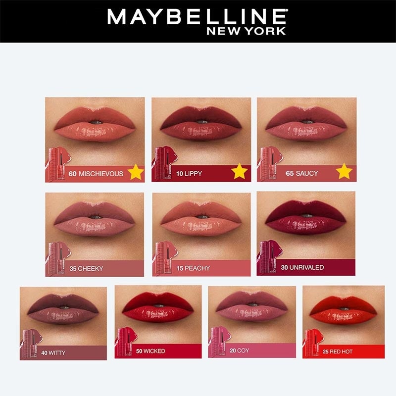 Maybelline Superstay Vinyl Ink Tint Lip 100 Charmed