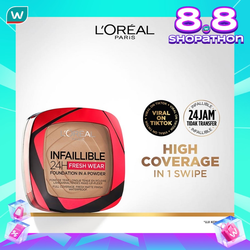L''Oréal Paris Infallible 24h Fresh Wear Powder Foundation 120 Vanilla