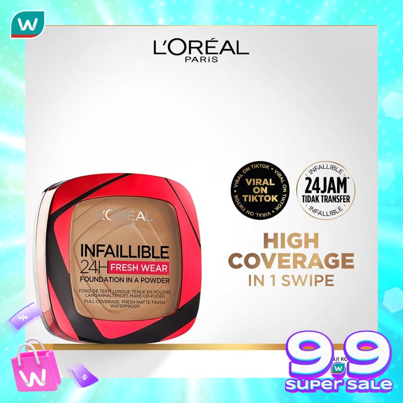 Infallible 24h Fresh Wear Powder Foundation 140 Golden Beige