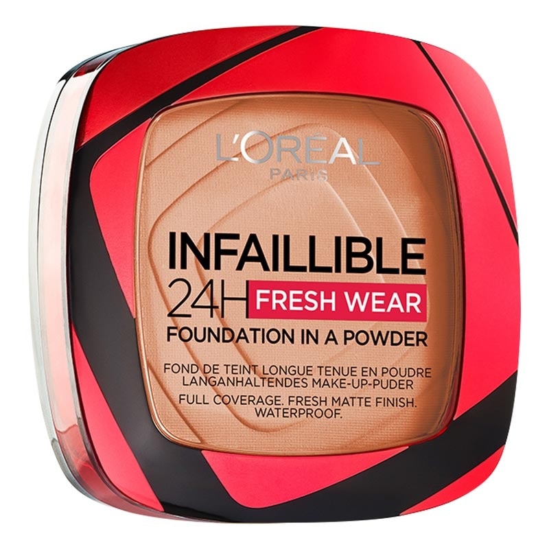 L''Oréal Paris Infallible 24h Fresh Wear Powder Foundation 245 Golden Honey