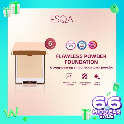 ESQA ESQA FLAWLESS POWDER FOUNDATION BISCUIT