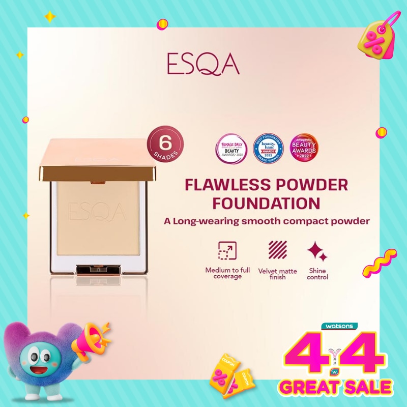 Esqa Flawless Powder Foundation Biscuit