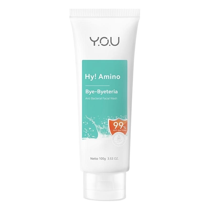 Y.O.U Hy! Amino Bye-ByeTeria Anti Bacterial Facial Wash 100g