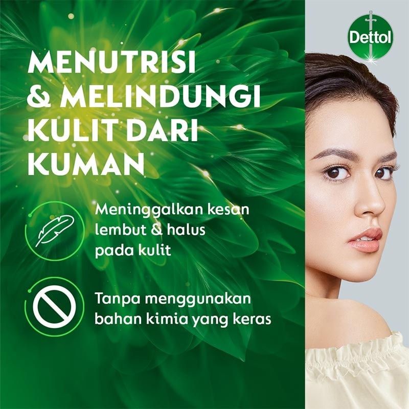 Dettol Body Wash Botanical Green Tea 370g