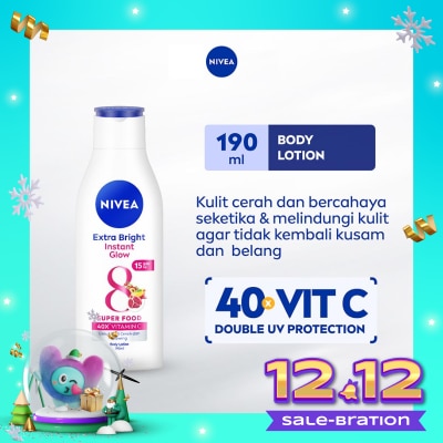 NIVEA Nivea Extra Bright Instant Glow Body Lotion 200ml
