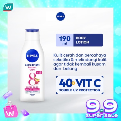 NIVEA Nivea Extra Bright Instant Glow Body Lotion 200ml