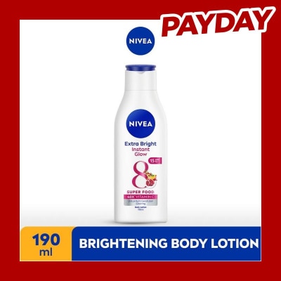 NIVEA Nivea Extra Bright Instant Glow Body Lotion 190ml