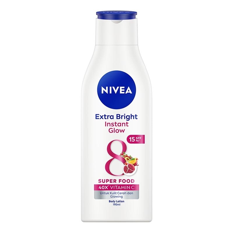 Nivea Extra Bright Instant Glow Body Lotion 190ml