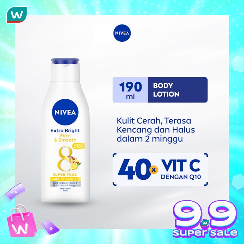 Nivea Extra White Firm & Smooth Body lotion 200 ml