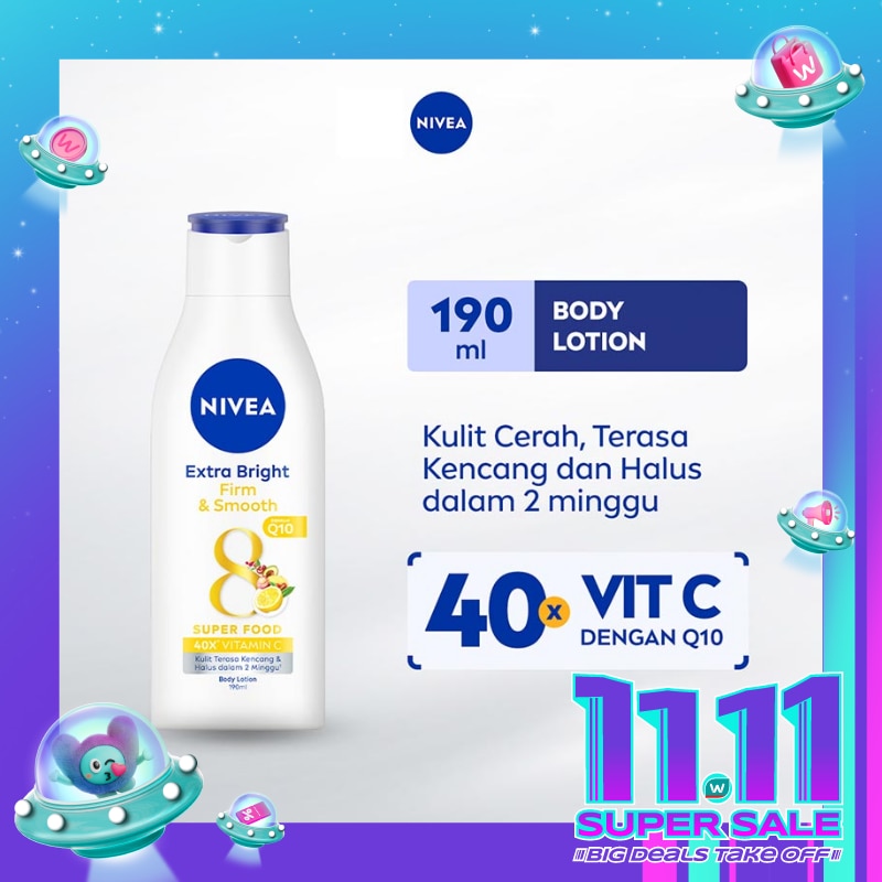 Nivea Extra White Firm & Smooth Body lotion 200 ml
