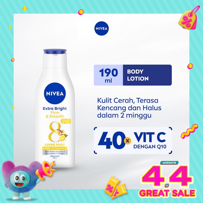 Nivea Extra White Firm & Smooth Body lotion 200 ml