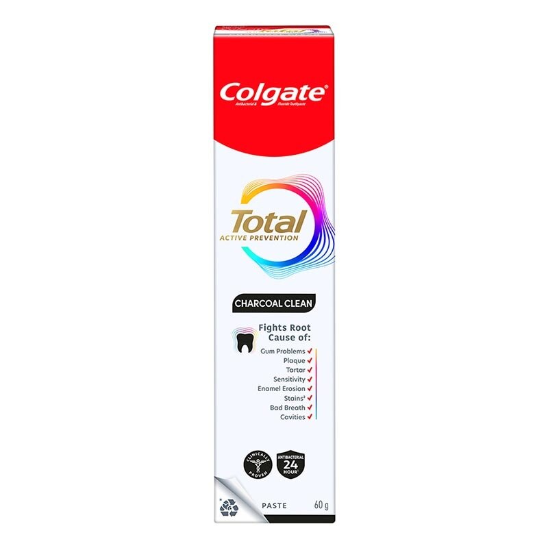 Colgate Total Charcoal Deep Clean Toothpaste 60g - Pasta Gigi