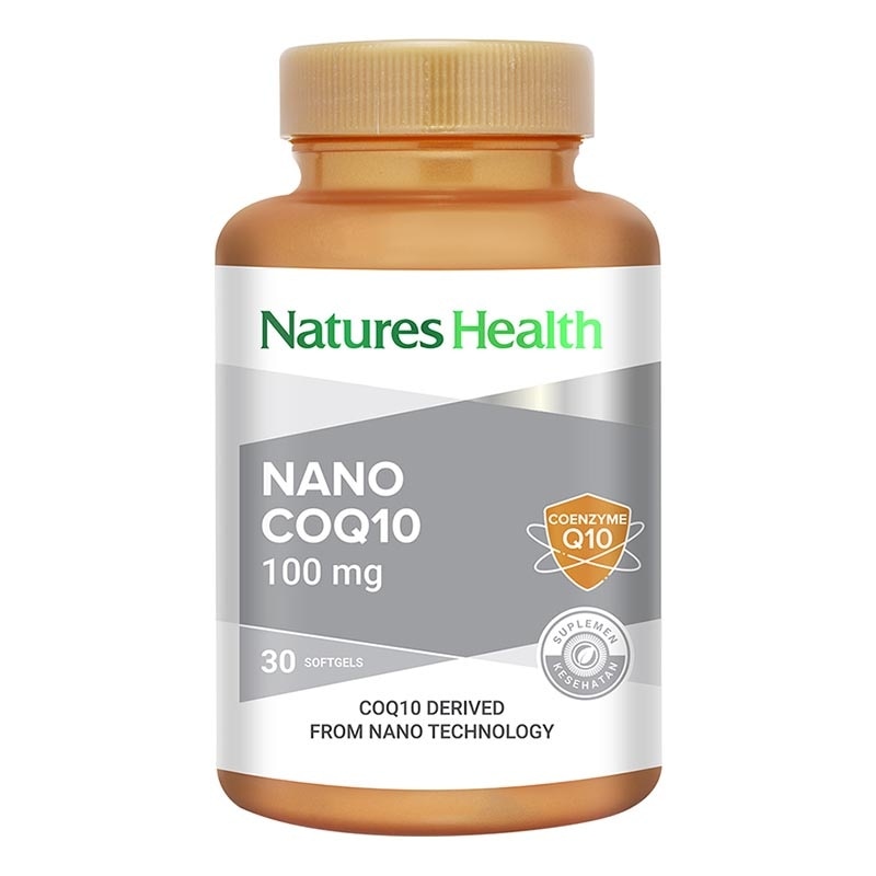 Nature'S Health Nano Coq10 100Mg 30'S