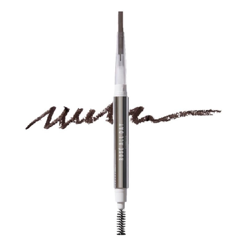 Rosé All Day Brow Fix Eyebrow Pencil Dark Brown 0.3g