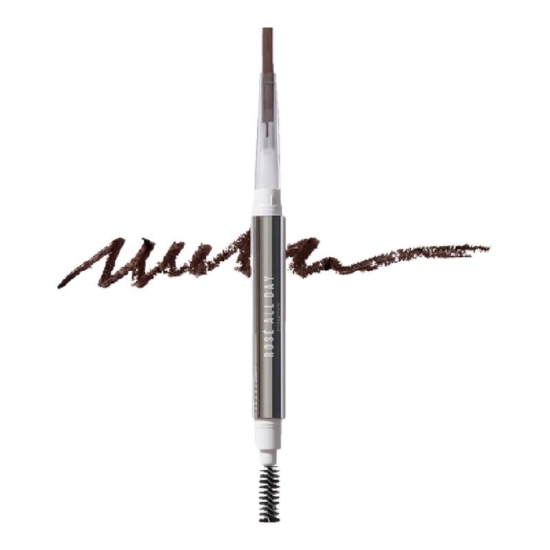 Rosé All Day Brow Fix Eyebrow Pencil Medium Ash Brown 0.3g