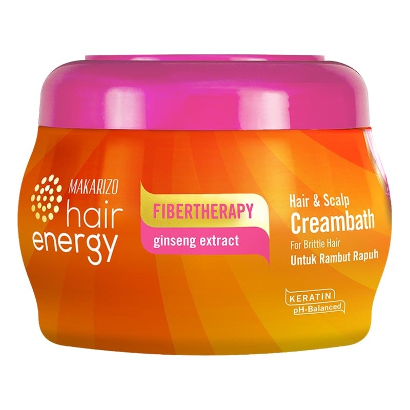 Hair Energy Fibertheraphy Creambath Ginseng Extract 500ml