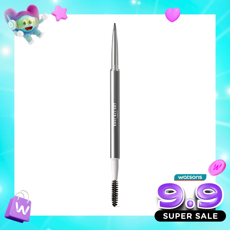 Rosé All Day Brow Fix Micro Pencil Dark Grey image