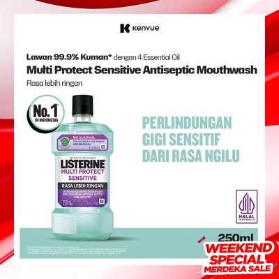 LISTERINE LISTERINE MW MULTI PRO SENS 250ML