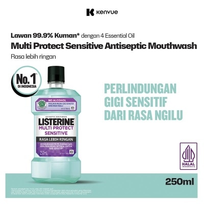 LISTERINE Listerine Mouthwash Multi Protect Sensitive 250Ml