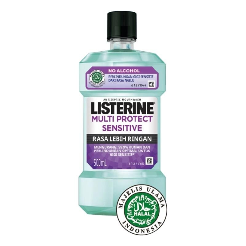 Listerine Mouthwash Multi Protect Sensitive 500Ml