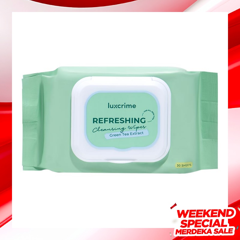 Luxcrime Refreshing Cleansing Wipes 30'S