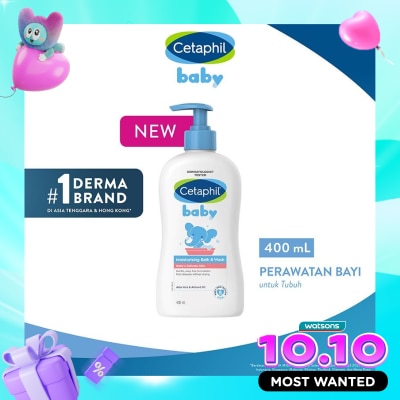 CETAPHIL Cetaphil Baby Moisturizing Bath & Wash 400Ml image